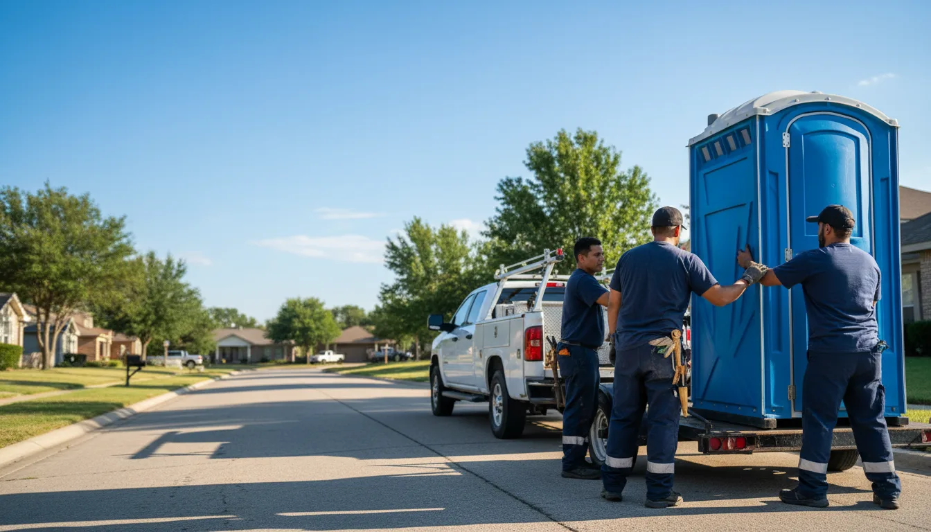 Portable Toilet Rental in Fort Loramie, OH near me